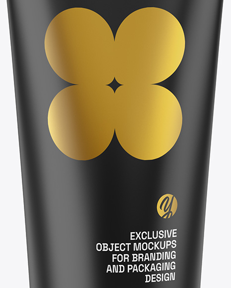 Matte Cosmetic Tube Mockup