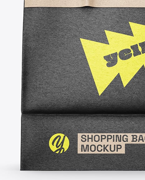 Kraft Paper Bag Mockup