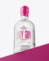 Dry Gin Bottle Mockup