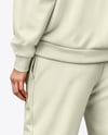 A Woman in a Hoodie Mockup