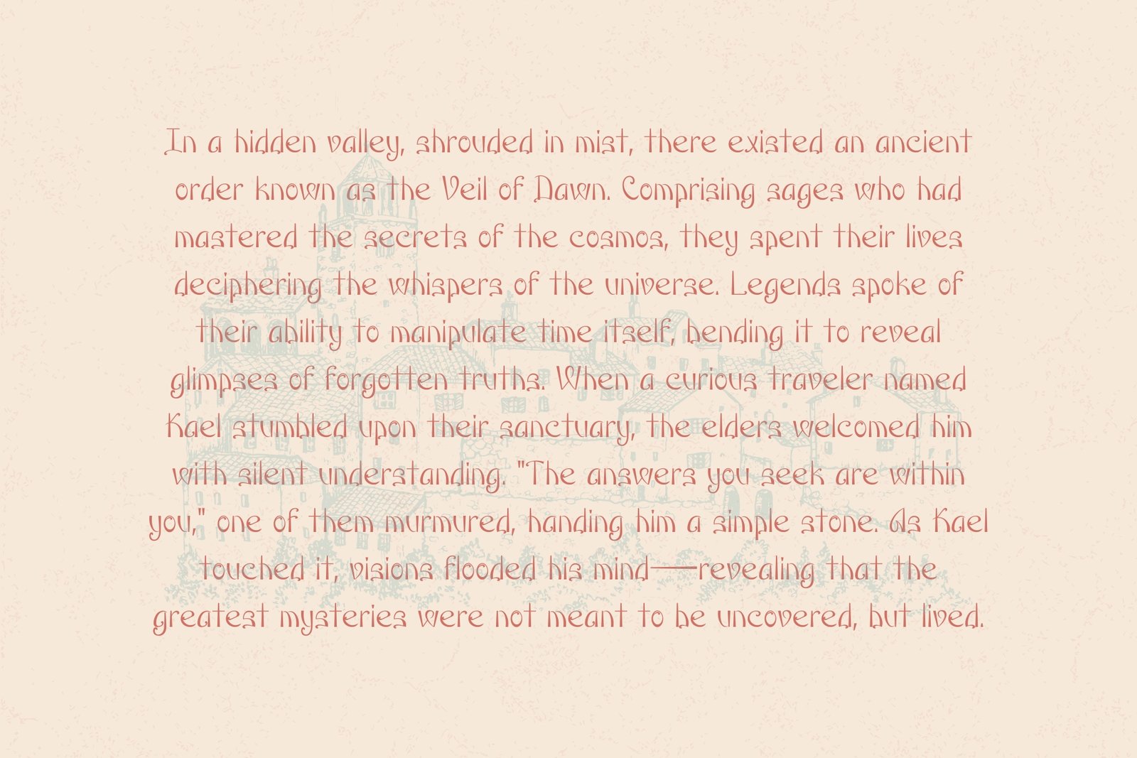 Mystic Order - Antique Calligraphy Typeface