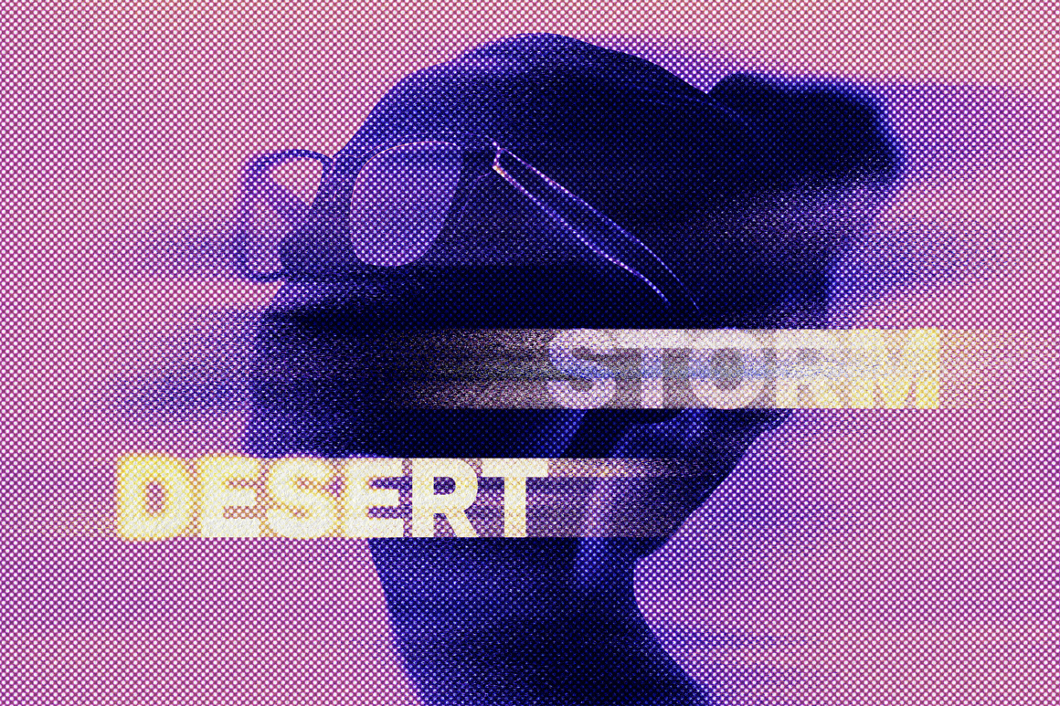 Desert Storm Distortion Effect