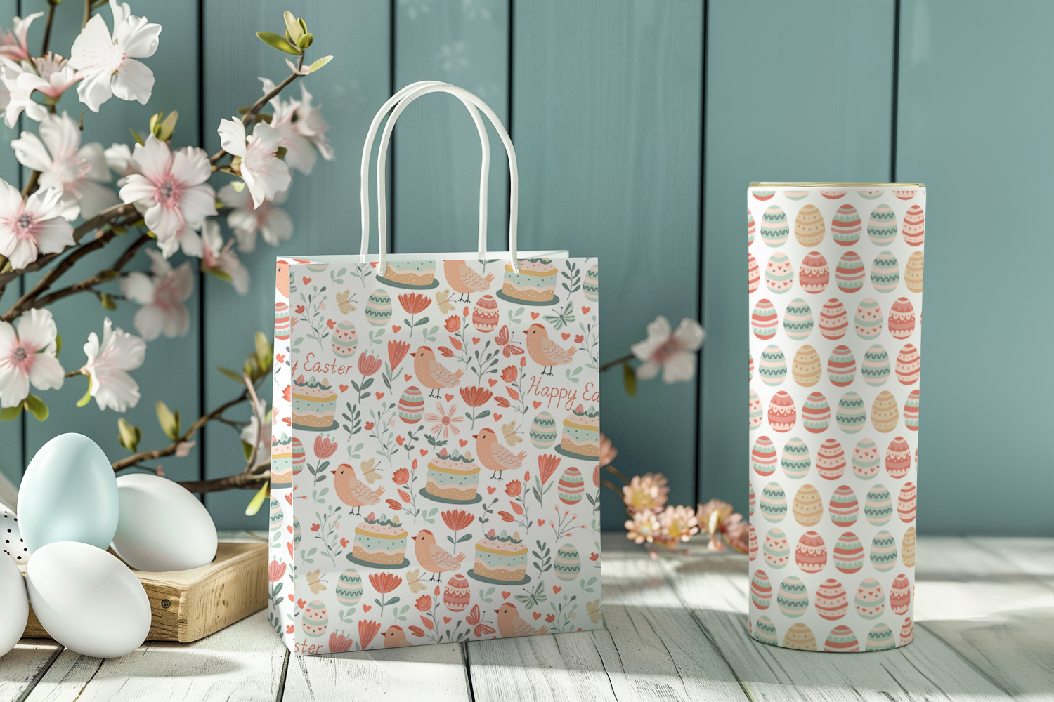 Easter Harmony Clipart and Patterns