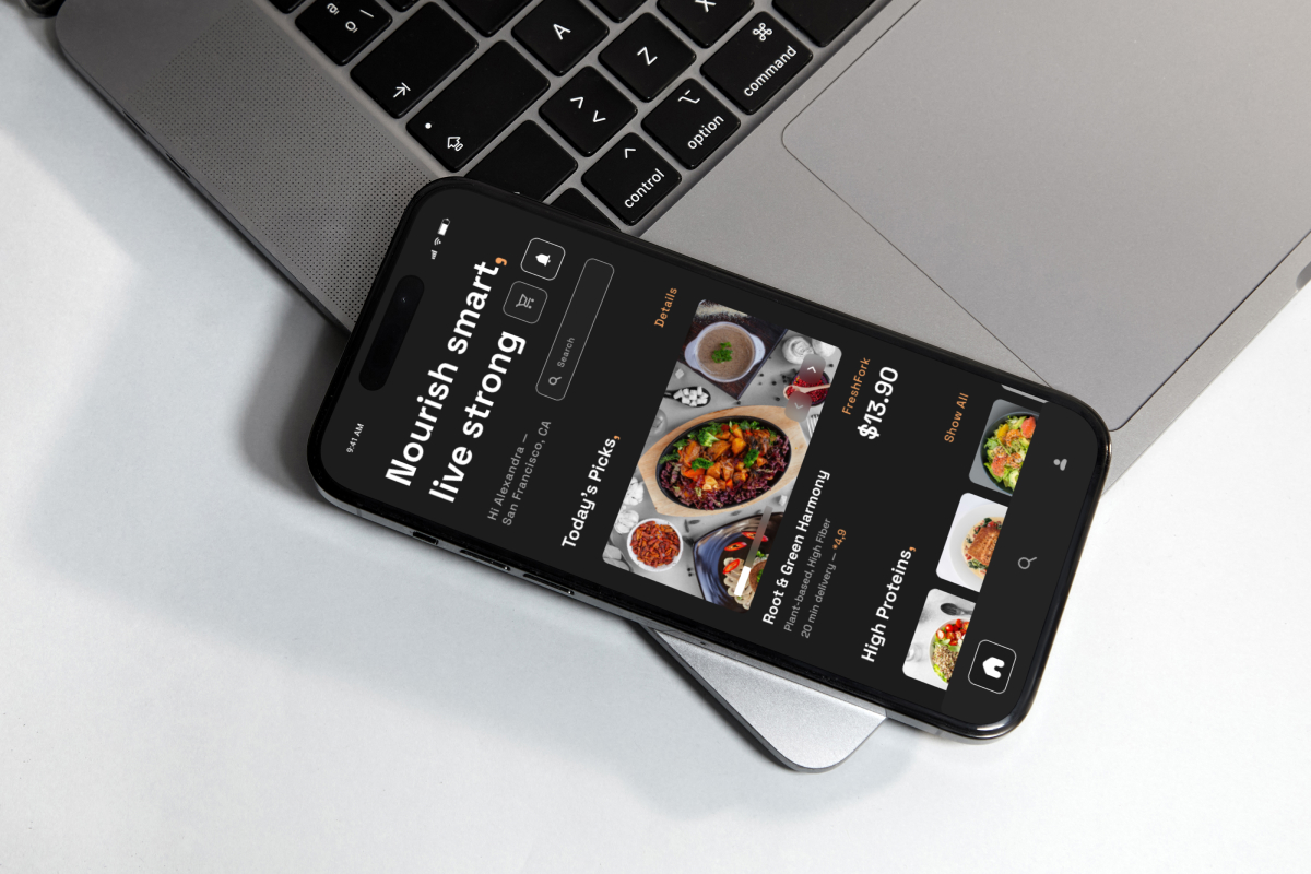 Sahaya – Organic Meal Planner App Design Template
