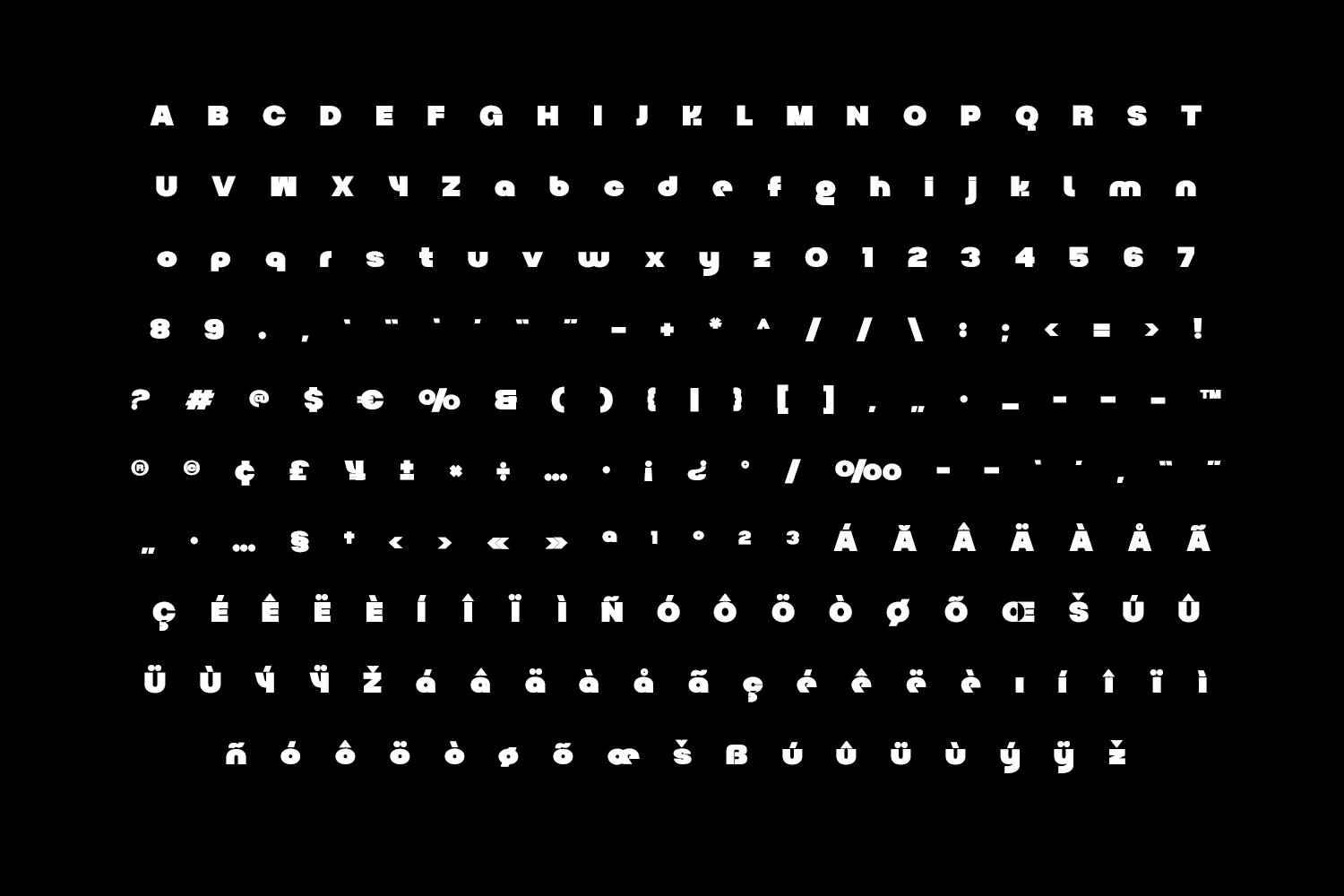 Moika Display Typeface