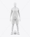 Training Sleeveless Kit Mockup - Front View