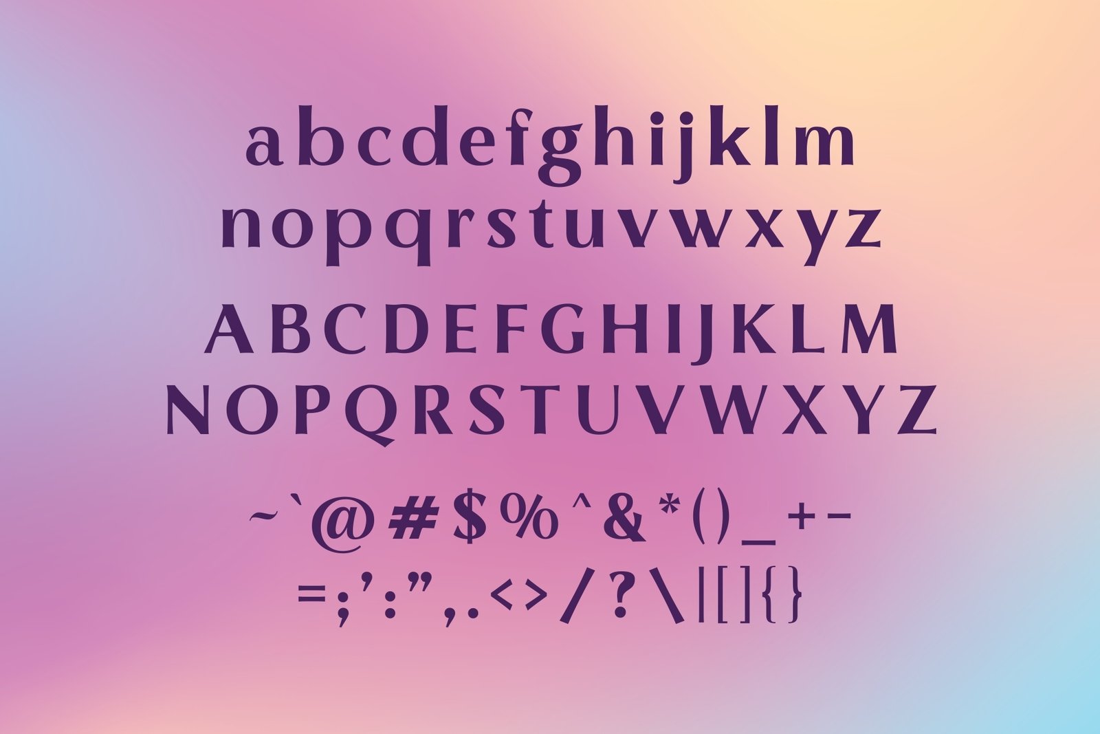 Noir Amour - Sans Serif Typeface