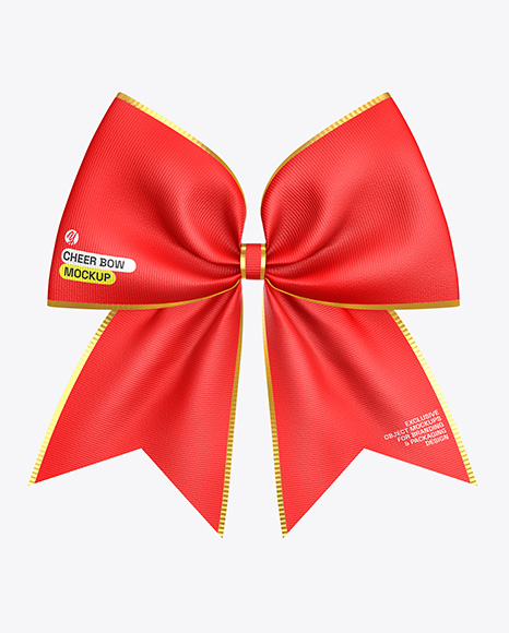Cheer Bow Mockup