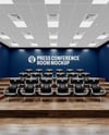 Press Conference Room Mockup