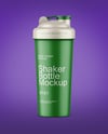 Matte Shaker Bottle Mockup