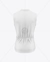 Men's Sleeveless Cycling Jersey Mockup