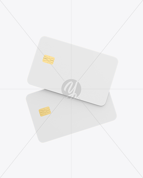 Two Credit Cards Mockup
