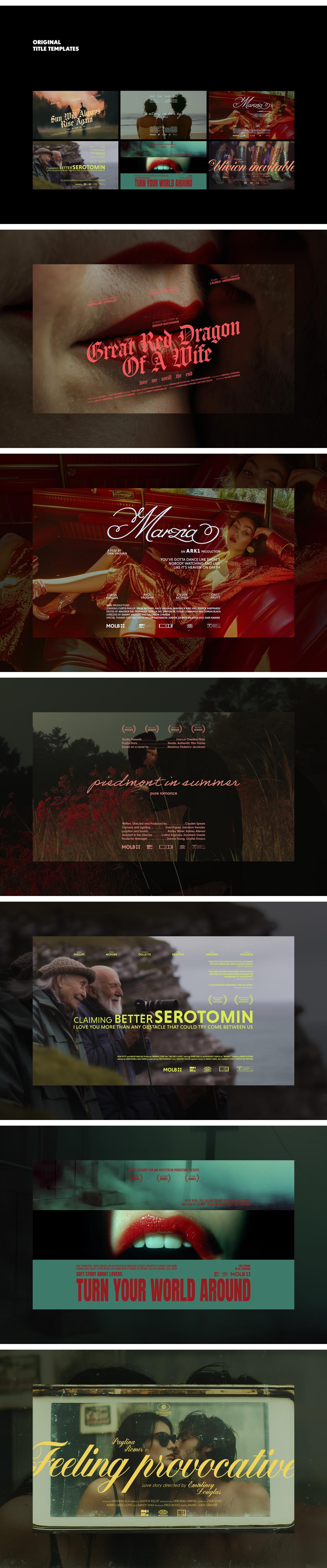 Love Movie Titles Collection