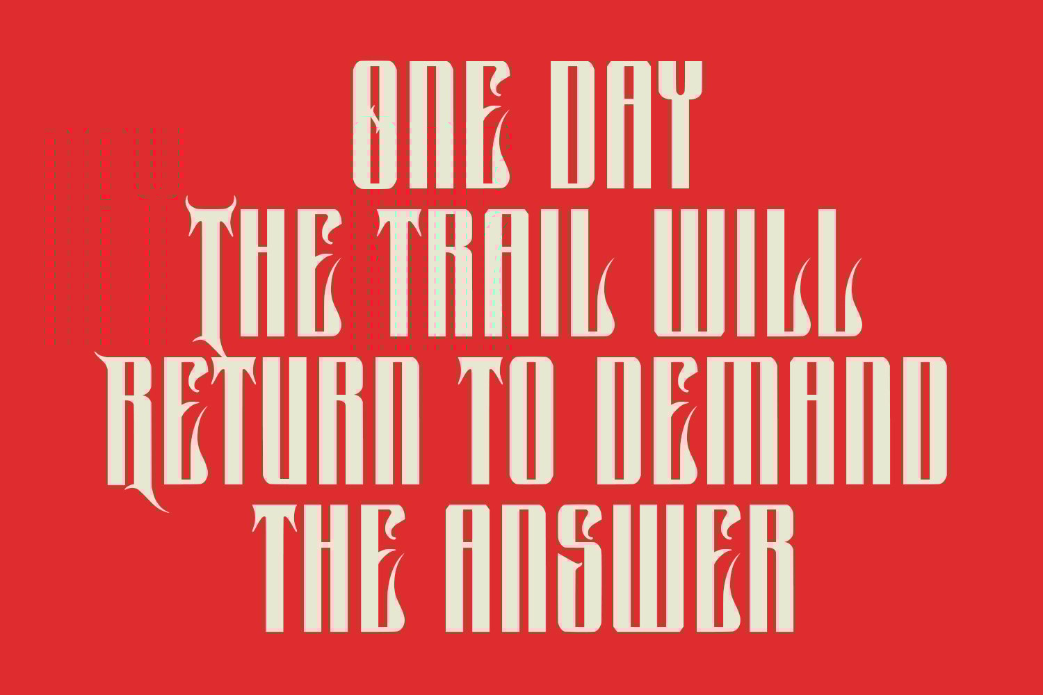 Qiropt Bold Modern Blackletter Display Typeface