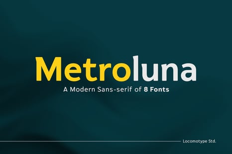 Metroluna Font - Corporate fonts