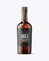 Amber Bottle Mockup