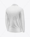 Men's Long Sleeve Polo Shirt Mockup