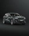 Electric Premium SUV Mockup - Half Side View