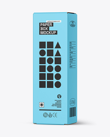 Glossy Foam Pump Bottle with Box Mockup