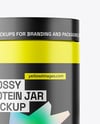 Glossy Protein Jar