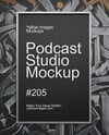 Podcast Studio Mockup