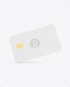 Credit Card Mockup – Half Floating View