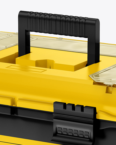 Plastic Tool Box Mockup