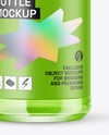 Color Liquid Bottle Mockup