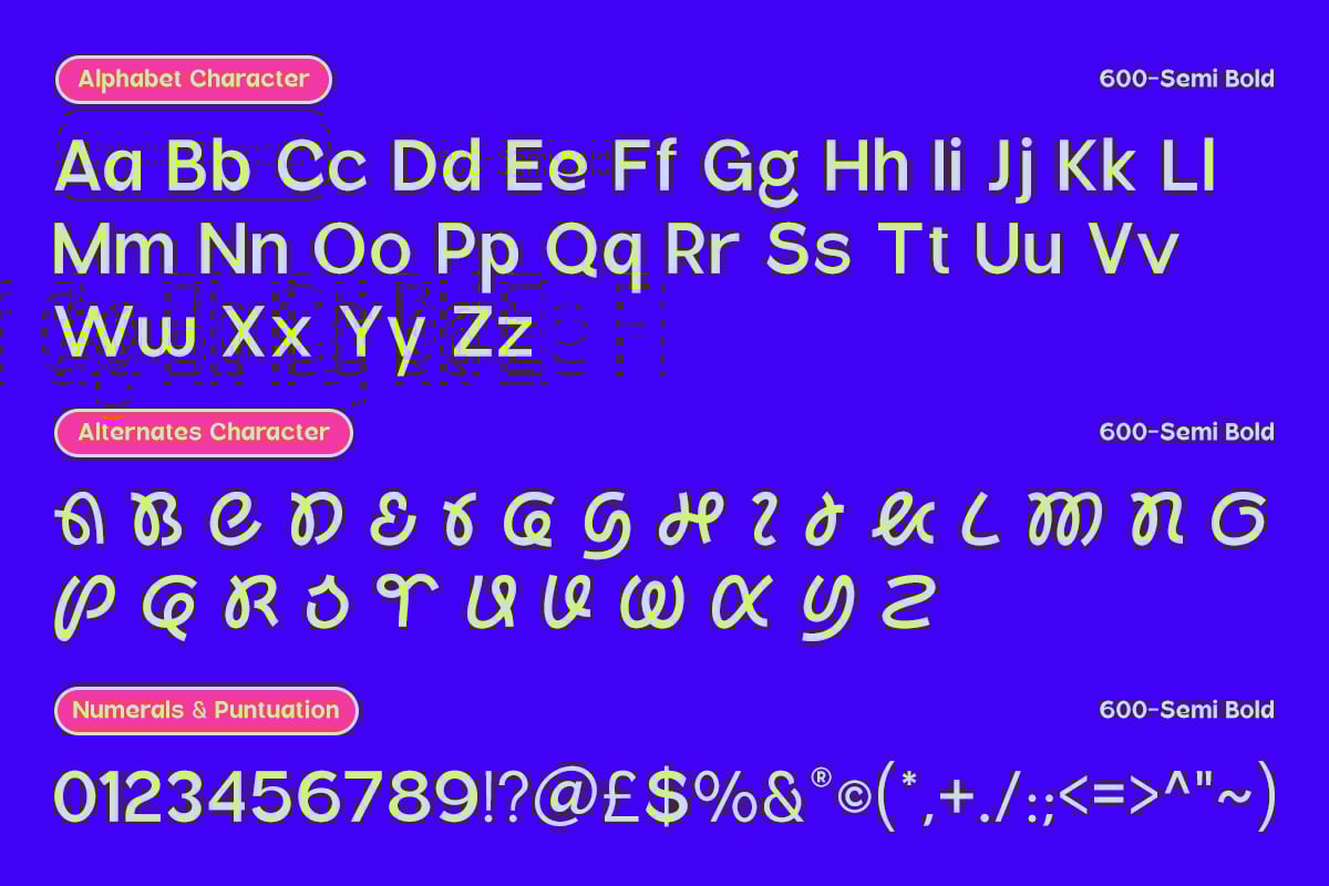 Emak - Modern Sans Serif Typeface with Variable Font