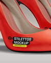 Pair of Stilettos Mockup