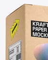 Kraft Paper Box Mockup