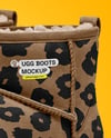 Pair of Women's UGG Boots Mockup