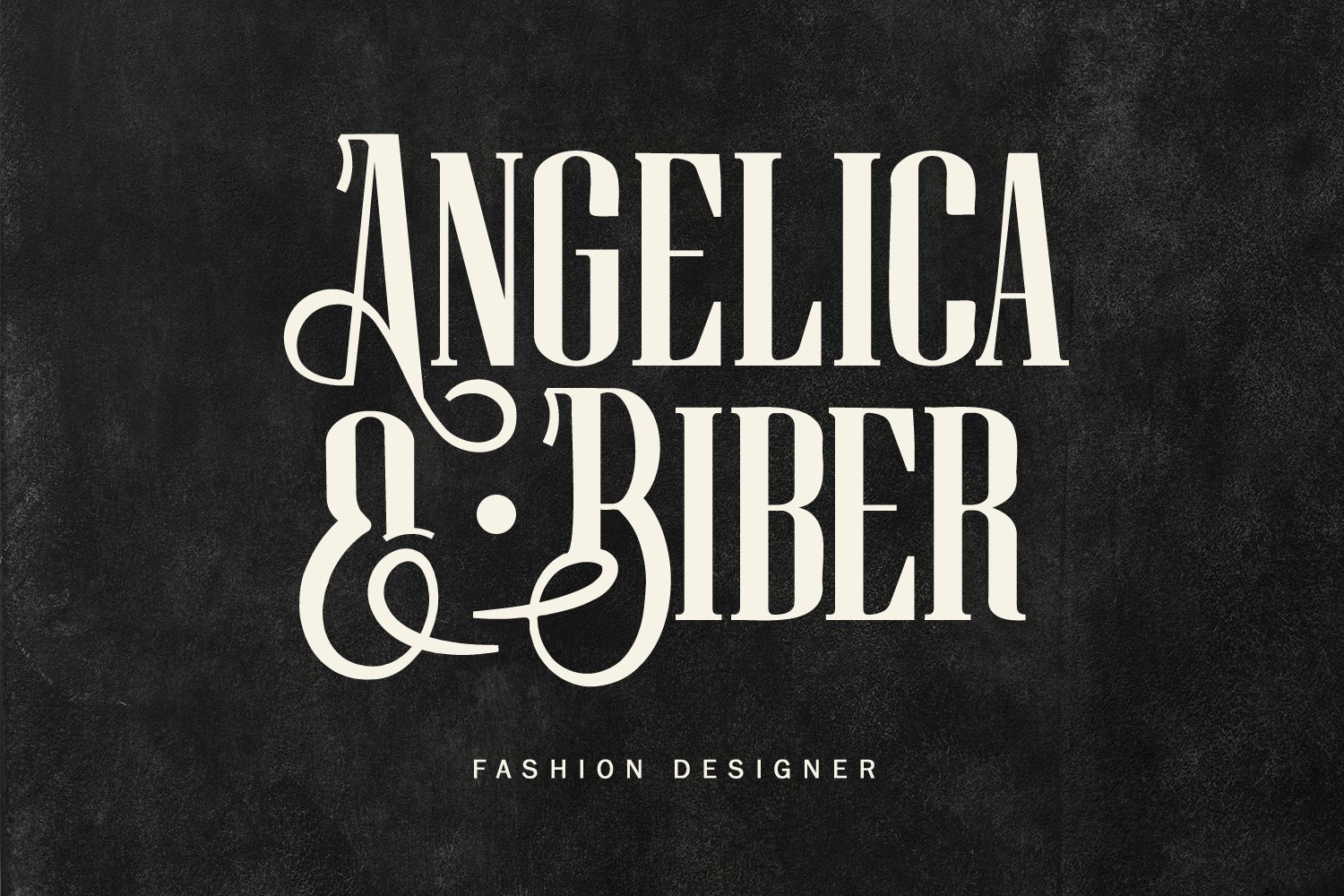 Torkias Jole Elegant Serif Font Tattoo Style