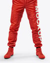 Man Wearing Racing Kit Mockup