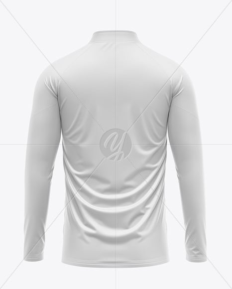 ¼ Zipper Mock Neck Long Sleeve Jersey
