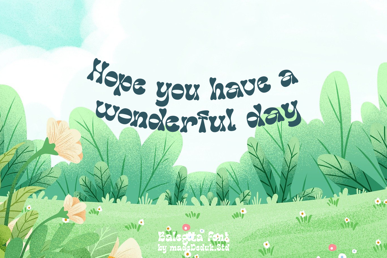 Balegita Groovy Typeface