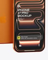 Three iPhone 17 Pro Mockup