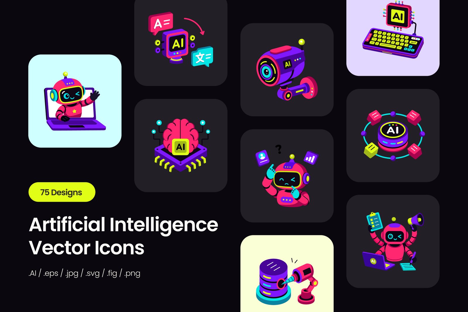 75 Artificial Intelligence Pack