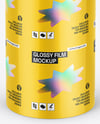 Glossy Film Roll Mockup