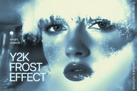 Y2K Frost Photo Effect - Instagram story