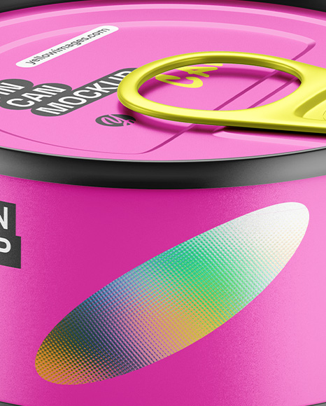 Tin Can Mockup