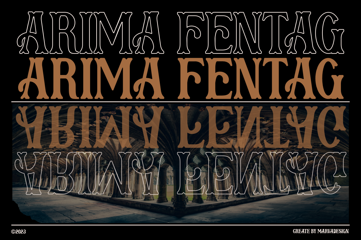 Arima Fentag Font