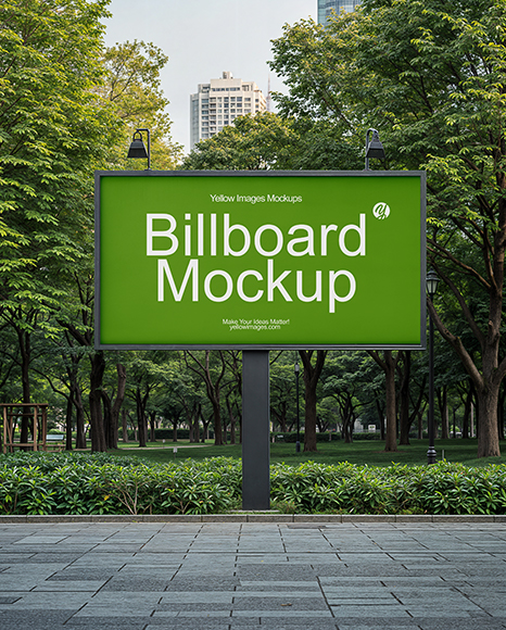 Outdoor Billboard Mockup