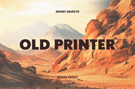 Old Printer Effect - Creative Store