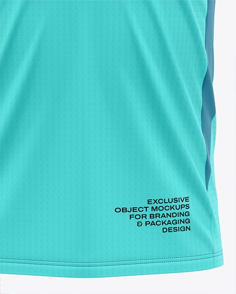 Raglan Short Sleeve Jersey Mockup