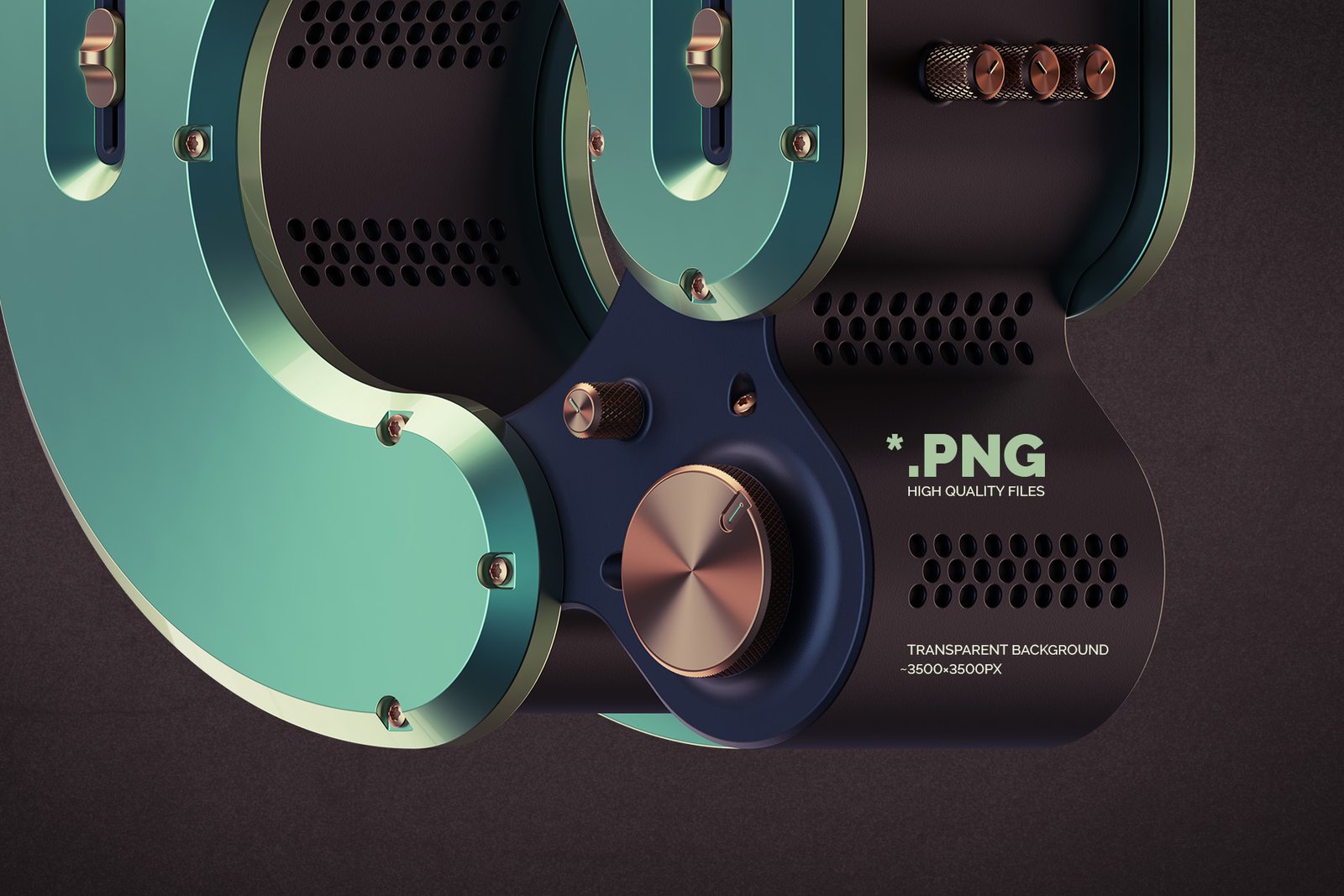 Retro Radio - Color Bitmap Font