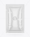 Glossy Sachet Mockup