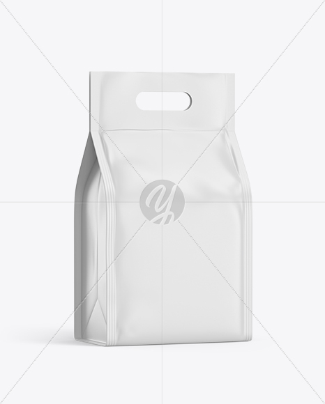 Coffee Bag Mockup – Half Side View