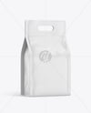 Coffee Bag Mockup – Half Side View