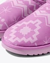 Pair of Women's UGG Boots Mockup